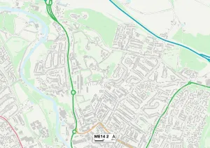 Cross Street Gallery: Maidstone ME14 2 Map
