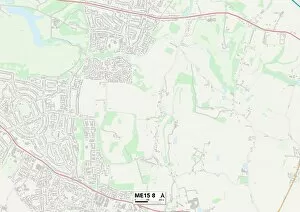 Fontwell Close Gallery: Maidstone ME15 8 Map