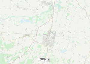 Rowan Close Gallery: Maidstone TN12 6 Map