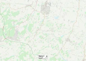 Furnace Lane Gallery: Maidstone TN12 7 Map
