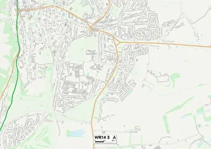 Primrose Close Gallery: Malvern Hills WR14 3 Map