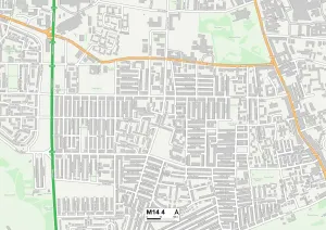 Manchester M14 4 Map Manchester M14 4 Map