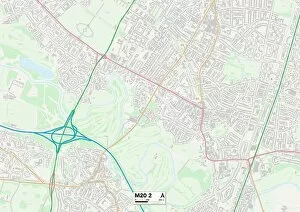 Central Road Gallery: Manchester M20 2 Map