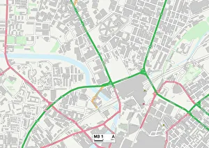 New Bridge Street Gallery: Manchester M3 1 Map