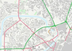 New Bridge Street Gallery: Manchester M3 7 Map