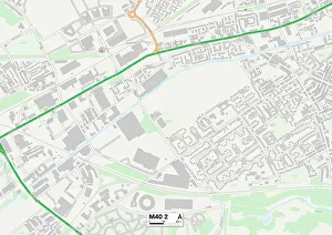 Manchester M40 2 Map Manchester M40 2 Map