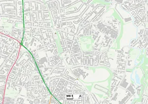 Woodfield Road Gallery: Manchester M8 5 Map