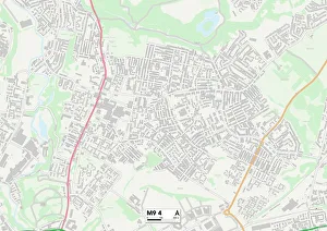 Lewis Avenue Gallery: Manchester M9 4 Map