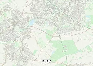 Mansfield NG18 5 Map