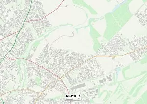 Badger Way Collection: Mansfield NG19 0 Map