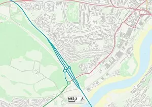 Laburnum Road Gallery: Medway ME2 2 Map
