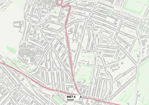 Avondale Road Gallery: Medway ME7 4 Map
