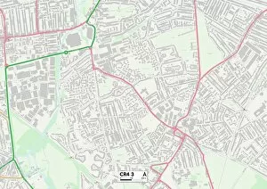 Merton CR4 3 Map