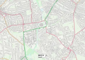 College Road Gallery: Merton SW19 2 Map