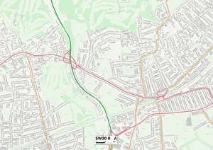 Richmond Road Gallery: Merton SW20 0 Map