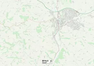 Mid Devon EX16 5 Map