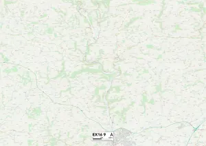 Stony Lane Gallery: Mid Devon EX16 9 Map
