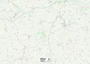Mid Suffolk IP23 8 Map