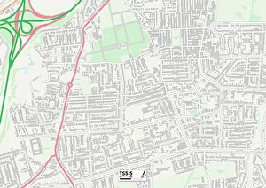 Hollins Lane Gallery: Middlesbrough TS5 5 Map