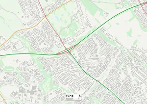 Hazel Grove Gallery: Middlesbrough TS7 8 Map