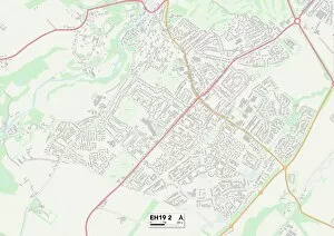 Midlothian EH19 2 Map