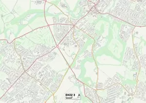 Midlothian EH22 3 Map