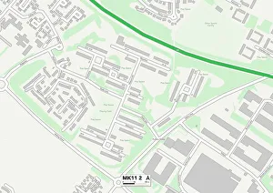 Blackdown Gallery: Milton Keynes MK11 2 Map