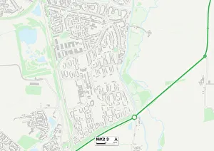 Stoke Road Gallery: Milton Keynes MK2 3 Map