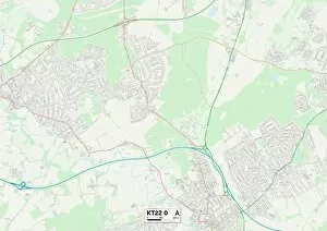 Mole Valley KT22 0 Map