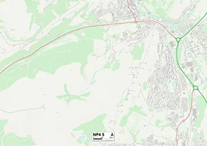 St Anthonys Close Gallery: Monmouthshire NP4 5 Map