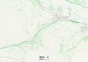Hill View Gallery: Monmouthshire NP7 0 Map