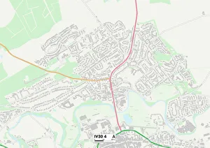 Leuchars Gallery: Moray IV30 4 Map