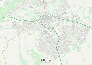 Fairway Avenue Gallery: Moray IV30 6 Map