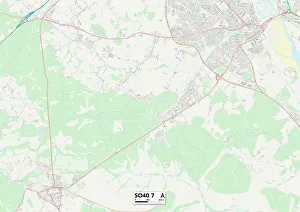 Hazel Grove Gallery: New Forest SO40 7 Map
