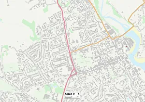 Highfield Avenue Gallery: New Forest SO41 9 Map