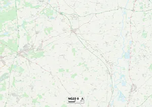 Red Hill Lane Gallery: Newark and Sherwood NG22 0 Map