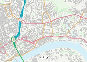 New Bridge Street Gallery: Newcastle NE1 2 Map