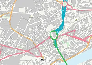 Pilgrim Street Gallery: Newcastle NE1 6 Map