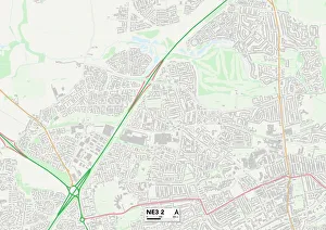 Wansbeck Road Gallery: Newcastle NE3 2 Map