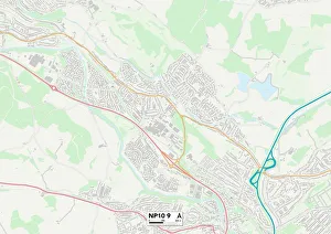 Hillside Crescent Gallery: Newport NP10 9 Map