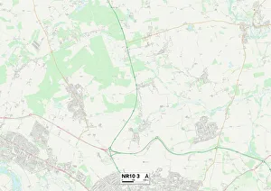 Warren Close Gallery: Norfolk NR10 3 Map