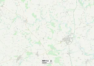 Spa Lane Gallery: Norfolk NR11 6 Map