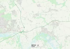 Norfolk NR13 5 Map