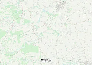 Folly Lane Gallery: Norfolk NR16 2 Map