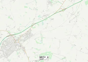 The Coppice Gallery: Norfolk NR17 2 Map