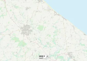 Briggate Gallery: Norfolk NR28 9 Map