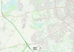 Juniper Close Gallery: Norfolk NR4 7 Map