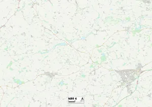 Folly Lane Gallery: Norfolk NR9 4 Map