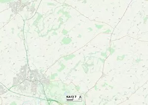 North Ayrshire KA13 7 Map