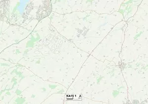 North Ayrshire KA15 1 Map